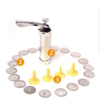 Bộ cookies press nhựa 12 mặt