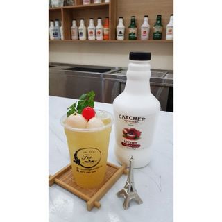 sốt vải thiều hiệu Catcher - lychee fruity sauce 1.3kg