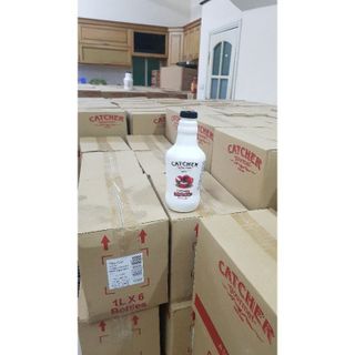 sốt vải thiều hiệu Catcher - lychee fruity sauce 1.3kg