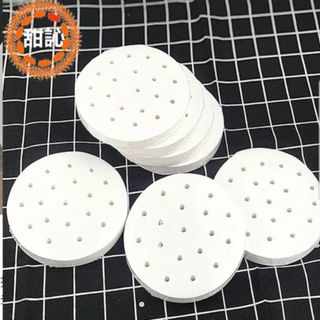 Tập 100 tờ Giấy đục lỗ dùng 1 lần để hấp, nướng, đường kính 20cm