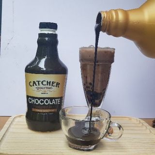 Chocolate sauce- sốt sô cô la hãng catcher gourmet chai 1Lit