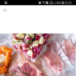 Cuộn túi hút chân không một mặt nhám nhiều size