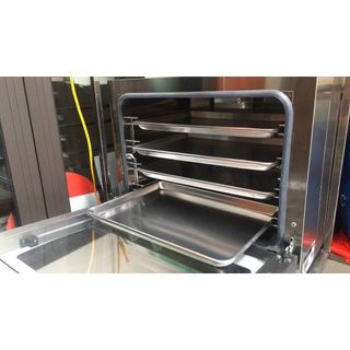 Khay nhôm chữ nhật size 45.5x32.5x3cm vừa lò Hauswirt C76Pro và lò Hafele 77L