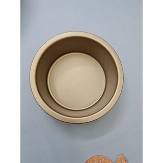 khuôn tròn đế rời chống dính màu vàng siêu đẹp nhiều size
