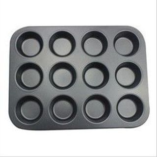 Khuôn nướng bánh cupcake 12 lỗ size to siêu dày, siêu đẹp
