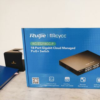 Switch Ruijie RG-ES218GC-P - 16 Port PoE Gigabit + 2 Port SPF