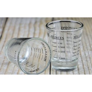 Ly thủy tinh đong định lượng Espresso