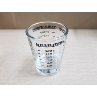 Ly thủy tinh đong định lượng Espresso