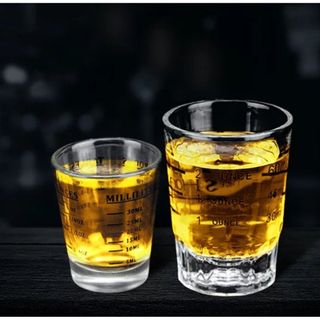 Ly thủy tinh đong định lượng Espresso