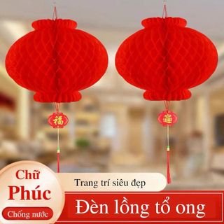 SET 10 LỒNG ĐÈN TRANG TRÍ TỔ ONG SIZE 10CM 25CM 30CM 55830 - LADY'S PASSION