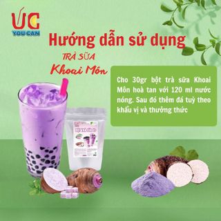 BỘT TRÀ SỮA KHOAI MÔN ÚC ĐẬM VỊ, NƯỚC UỐNG, NƯỚC GIẢI KHÁT HÒA TAN THƠM NGON ĐẬM ĐÀ, DỄ PHA, TÚI 500GR TSKM - LADY'S PASSION