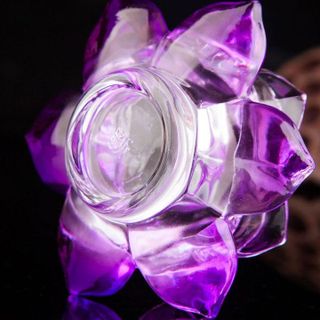KHAY ĐẾ ĐỰNG NẾN HOA SEN THỦY TINH 55935 - LADY'S PASSION
