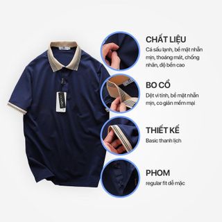 ÁO THUN CỔ BẺ ZIRAT THUN CÁ SẤU LẠNH, BỀ MẶT NHẴN MỊN, THOÁNG MÁT, CHỐNG NHĂN P220 - LADY'S PASSION