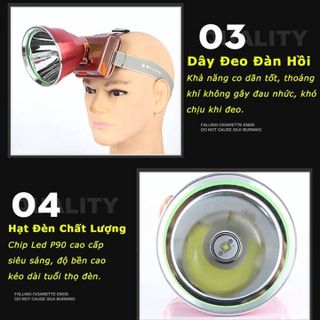 ĐÈN PIN ĐỘI ĐẦU SIÊU SÁNG A9 CHIẾU XA 700M, CHỐNG NƯỚC, PIN TRÂU SỬ DỤNG 8 ĐẾN 10 TIẾNG, ĐÈN ĐỘI ĐẦU A9 CHÓA LỚN 10CM GD041 - LADY'S PASSION