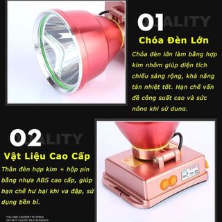 ĐÈN PIN ĐỘI ĐẦU SIÊU SÁNG A9 CHIẾU XA 700M, CHỐNG NƯỚC, PIN TRÂU SỬ DỤNG 8 ĐẾN 10 TIẾNG, ĐÈN ĐỘI ĐẦU A9 CHÓA LỚN 10CM GD041 - LADY'S PASSION