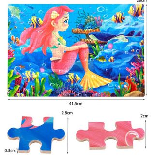 TRANH GHÉP HÌNH GỖ 60 MẢNH 55564 - LADY'S PASSION
