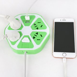 Ổ CẮM ĐIỆN TRÒN HÌNH QUẢ CAM CÓ CỔNG USB SẠC ĐIỆN THOẠI LD037 - LADY'S PASSION