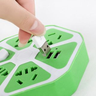 Ổ CẮM ĐIỆN TRÒN HÌNH QUẢ CAM CÓ CỔNG USB SẠC ĐIỆN THOẠI LD037 - LADY'S PASSION