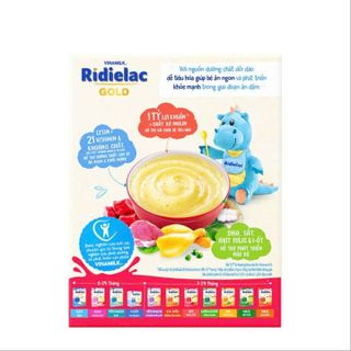 BỘT ĂN DẶM RIDIELAC GOLD CHO BÉ TỪ 7-24 THÁNG HỘP 4 GÓI VỊ MẶN L029 - LADY'S PASSION