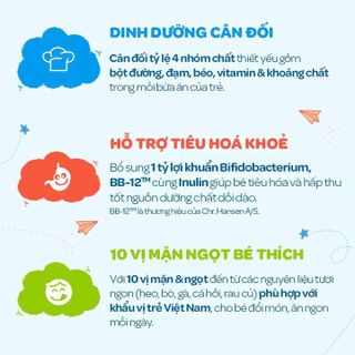 BỘT ĂN DẶM RIDIELAC GOLD CHO BÉ TỪ 6-24 THÁNG HỘP 4 GÓI VỊ NGỌT L028 - LADY'S PASSION