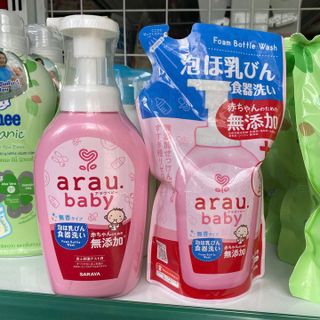 NƯỚC RỬA BÌNH SỮA ARAU BABY 500ML NHẬT BẢN TẠO BỌT NHẸ AN TOÀN LÀNH TÍNH CHO BÉ L027 - LADY'S PASSION