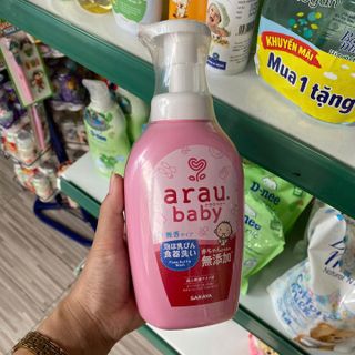 NƯỚC RỬA BÌNH SỮA ARAU BABY 500ML NHẬT BẢN TẠO BỌT NHẸ AN TOÀN LÀNH TÍNH CHO BÉ L027 - LADY'S PASSION
