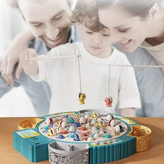 ĐỒ CHƠI TRẺ EM CÂU CÁ ĐIỆN LƯỠI CÂU 24PCS 5 CẦN 55567 - LADY'S PASSION