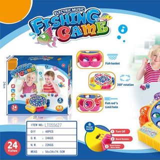 ĐỒ CHƠI TRẺ EM CÂU CÁ ĐIỆN LƯỠI CÂU 24PCS 5 CẦN 55567 - LADY'S PASSION