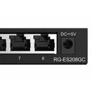Bộ chia mạng 8 cổng 1000Mb Switch RUIJIE RG-ES208GC dòng Layer 2
