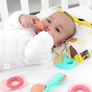 ĐỒ CHƠI XÚC XẮC GẶM NƯỚU SILICON BABY RATTLE 10 CHI TIẾT 55360 - LADY'S PASSION