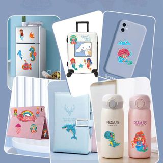 BỘ STICKER TRANH ĐÍNH ĐÁ 55588 - LADY'S PASSION