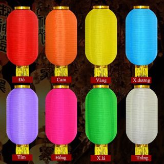 SỈ LỒNG ĐÈN VẢI TRANG TRÍ HÌNH TRỤ SIZE 20CM 55804 - LADY'S PASSION