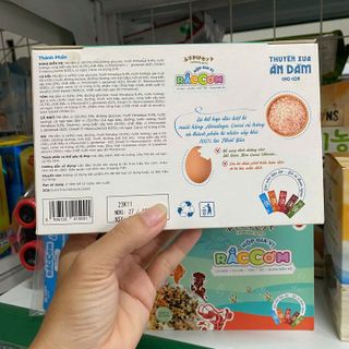 GIA VỊ RẮC CƠM THUYỀN XƯA ĂN DẶM CHO BÉ TỪ 1 TUỔI NGUYÊN LIỆU THIÊN NHIÊN HỘP 15 GÓI ĐỦ VỊ L018 - LADY'S PASSION