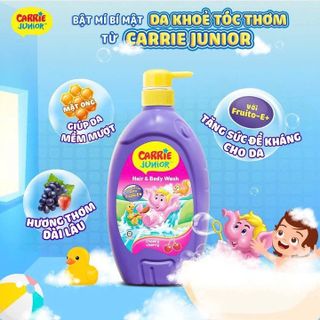 SỮA TẮM GỘI TOÀN THÂN CHO BÉ CARRIE JUNIOR TẶNG KÈM QUÀ TẶNG L009 - LADY'S PASSION