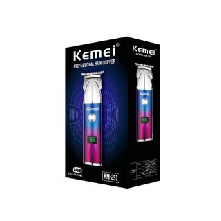 TÔNG ĐƠ CẮT TÓC CHUYÊN NGHIỆP KEMEI KM251 KHÔNG DÂY, MÀN HÌNH LCD CẮT TÓC MÁY CẠO RÂU GD035 - LADY'S PASSION