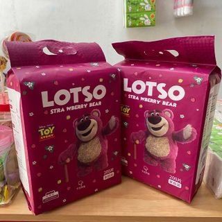 BỊCH KHĂN GIẤY KHÔ GẤU DÂU LOTSO 200 TỜ DẠNG RÚT MỀM MẠI SỬ DỤNG ĐA NĂNG TIỆN LỢI L024 - LADY'S PASSION