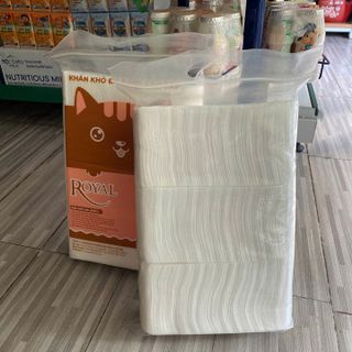 KHĂN VẢI KHÔ ĐA NĂNG CAO CẤP ROYAL KHÔNG MÙI, THẤM HÚT TỐT TÚI LỚN 300G L022 - LADY'S PASSION