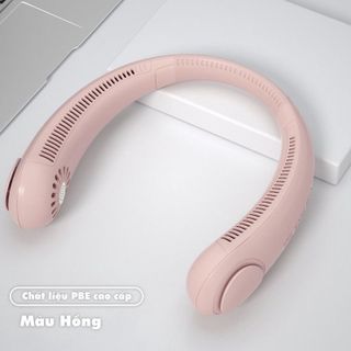 QUẠT ĐEO CỔ PARROT USB MINI TÍCH ĐIỆN KHÔNG CÁNH TIỆN LỢI, THỜI TRANG, DÁNG THỂ THAO GD032 - LADY'S PASSION