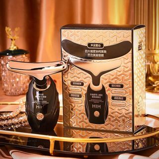 MÁY MASSAGE NÂNG CƠ MẶT LÀM GIẢM NỌNG CẰM DÙNG TINH CHẤT MÁT XA MẶT CỔ HIH, MÁY MÁT XA CỔ MẶT CẰM VTV DÙNG PIN GD021 - LADY'S PASSION