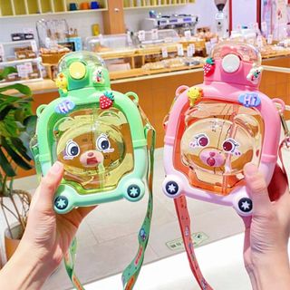 BÌNH ĐỰNG NƯỚC GẤU SIÊU ĐẸP1000ML MẪU MỚI HOT 2023 CÓ KÈM DÂY ĐEO DỄ THƯƠNG TRẺ TRUNG NĂNG ĐỘNG GD015 - LADY'S PASSION