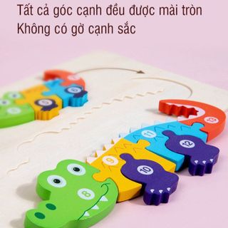 TRANH GHÉP GỖ QUÁ TRÌNH PHÁT TRIỂN CỦA ĐỘNG VẬT 56259 - LADY'S PASSION