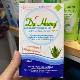 DUNG DỊCH VỆ SINH PHỤ NỮ DẠ HƯƠNG CHAI 100ML L001 - LADY'S PASSION