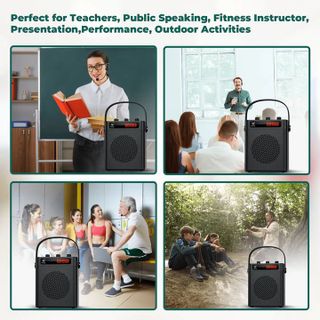 Máy Trợ Giảng Không Dây WinBridge S93 - 30W, với Tai Nghe Bluetooth