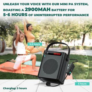 Máy Trợ Giảng Không Dây WinBridge S93 - 30W, với Tai Nghe Bluetooth