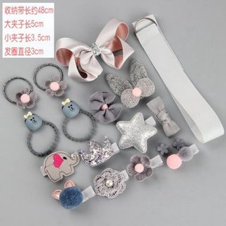 HỘP KẸP TÓC 18 CHI TIẾT CHO BÉ GÁI KÈM TÚI XÁCH LOẠI CAO CẤP GD170 - LADY'S PASSION