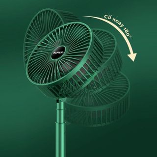 QUẠT TÍCH ĐIỆN SUPER ĐỂ BÀN GẤP GỌN SUPER, 3 TỐC ĐỘ GIÓ, CỔNG SẠC USB XOAY 180 ĐỘ SIÊU TIỆN LỢI GD016 - LADY'S PASSION