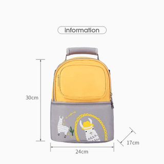 BALO BỈM SỮA TUẦN LỘC CÓ 2 NGĂN GIỮ NHIỆT ĐEO CHÉO HOẶC MANG BALO, CHỐNG NƯỚC HÀNG CAO CẤP 55426 - LADY'S PASSION