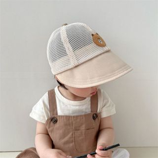 MŨ LƯỚI RỘNG VÀNH CHO BÉ TRAI BÉ GÁI CHỐNG NẮNG HÌNH GẤU SIÊU THOÁNG MÁT CHO BÉ 1-4 TUỔI 55714 - LADY'S PASSION