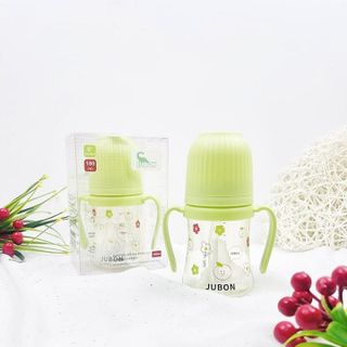 BÌNH SỮA JUBON CHO BÉ TẬP HÚT CÓ TAY CẦM SIZE 180ML VÀ 280ML JB004 - LADY'S PASSION
