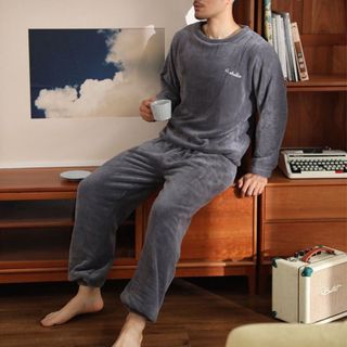 BỘ ĐỒ NGỦ NHUNG LÓT LÔNG MÙA ĐÔNG NAM NỮ SIÊU ĐẸP SIÊU ẤM DÀNH CHO NỮ 40 ĐẾN 65KG, NAM 50 ĐẾN 70KG GD165 - LADY'S PASSION